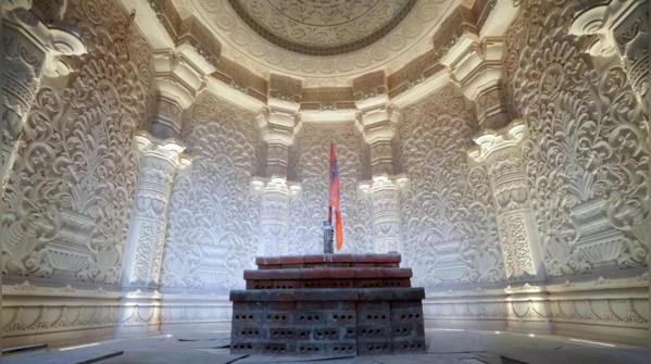 Trust's general-secretary shared temple pictures ahead of consecration