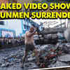 Article image for: Shocking footage reveals collapse of <i class="tbold">hamas</i> rule as gunmen surrender to IDF