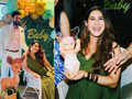 Adorable pictures from Vikrant Massey and Sheetal Thakur&rsquo;s jungle-themed baby shower