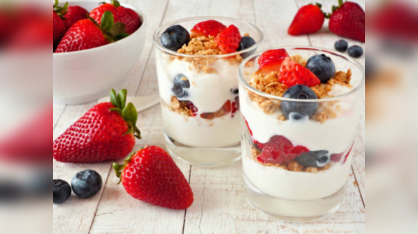 Day 6: A mix of berries and protein rich food
