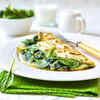 ​Spinach omelette