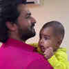 Spending time with baby Ruhaan on Jhalak sets