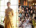 Alia Bhatt makes a pretty bridesmaid in a 'Laddoo Pila' saree at her best friend&rsquo;s wedding