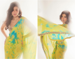 Shanaya Kapoor is the desi girl of your dreams in a vibrant chiffon saree, see pictures