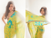 Shanaya Kapoor is the desi girl of your dreams in a vibrant chiffon saree, see pictures