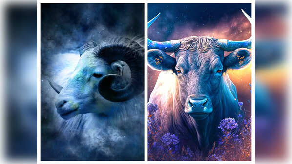 Aries and Taurus