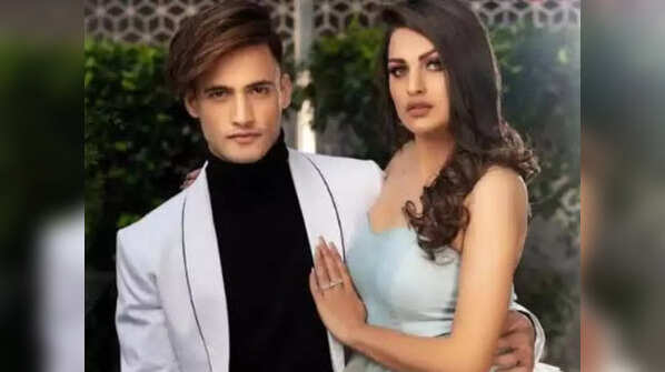 Himanshi Khurana and Asim Riaz