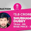 IPL Auction 2024: Dubey goes to RR