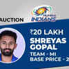 Shreyas Gopal to play for Mumbai Indians in IPL 2024