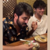 Feeding the groom before festivities