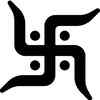 ​The four legs of the Swastik symbol​