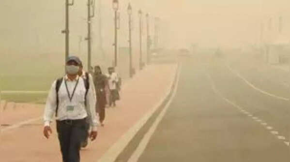 PM2.5 level hovered around 209.9 micrograms per cubic metres