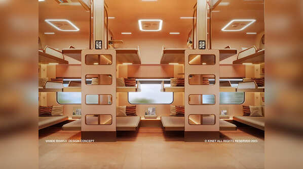 Vande Bharat sleeper by Kinet