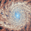 ​Webb's MIRI captured galaxy M51​