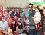 Ranbir Kapoor and Alia Bhatt&rsquo;s daughter Raha finally makes her first public appearance on Christmas