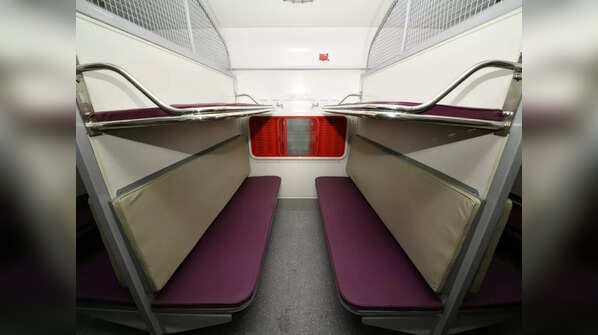 Amrit Bharat Express train interior