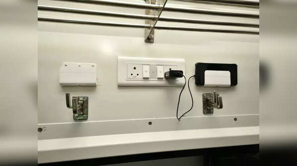 Mobile charging points and holders
