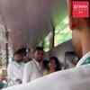 Article image for: <i class="tbold">priya ahuja rajda</i> basks in the love of her beloved fans as she visits the iconic Lalbaug Cha Raja!