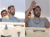 Salman Khan's birthday: Pictures of the actor greeting his fans gathered outside Galaxy apartment go viral