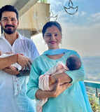 Rubina Dilaik & Abhinav Shukla radiate happiness in first glimpse of one-month-old twins