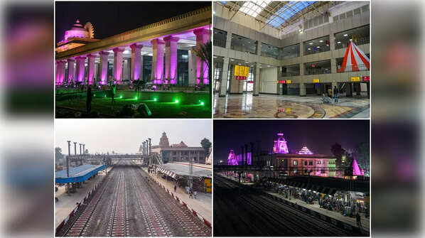 Ayodhya Dham railway station with airport-like amenities