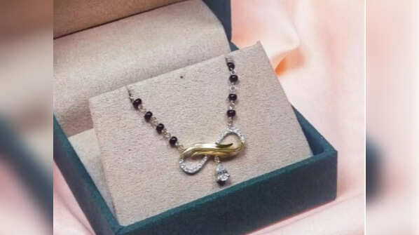  Infinity mangalsutra design