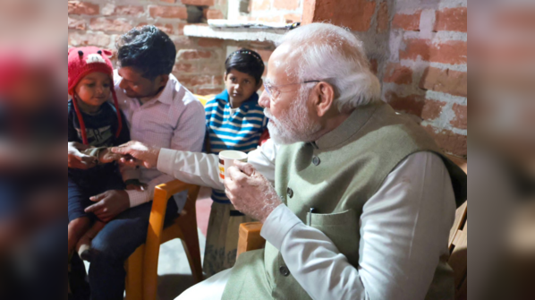 Tea at 10th croreth Ujwalla scheme beneficiary