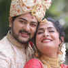 Article image for: <i class="tbold">patharamattu</i>: Adorable clicks of reel couple Anusha and Akash