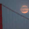 April's pink moon