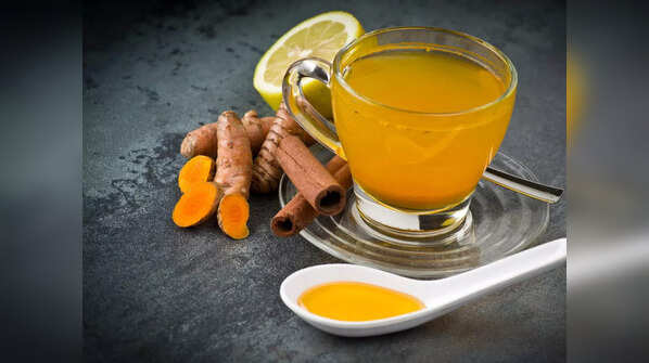Turmeric infused water