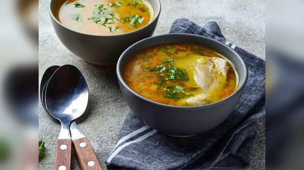 Vegetable or Chicken Broth
