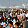 Crowd gather at Goa beach to welcome New Year
