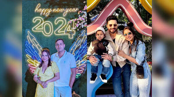 From Shraddha Arya’s beach destination to Dheeraj Dhoopar's Disneyland trip; Luxurious New Year getaway pics of celebs