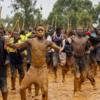 Fans celebrate win​