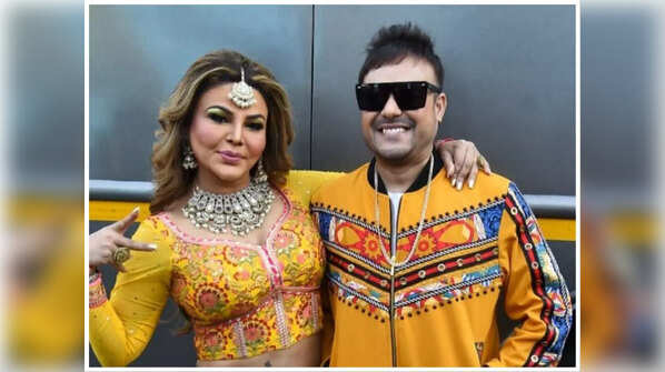 Rakhi Sawant and Ritesh Singh