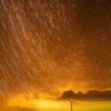 Perseid meteor light up the sky​