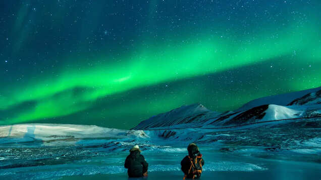 Countries that are experiencing only night during this time