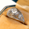 Vintage wedding rings