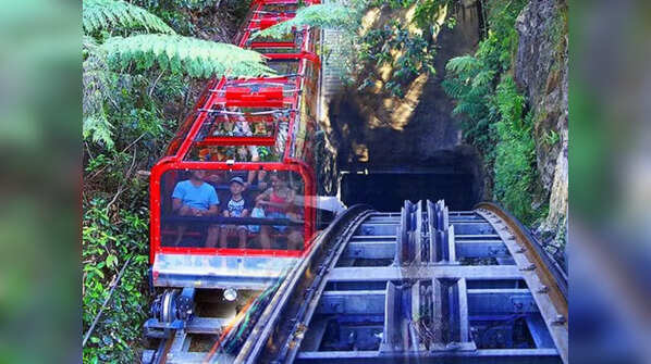 Australia's Katoomba scenic railway