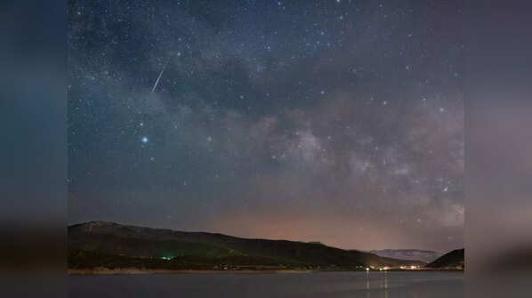 The Perseids peaking in August
