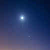 Jupiter and the moon's duet in January