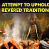 Article image for: J&K: Hawan held at Anandishwar Bhairav Nath Asthapan in Srinagar after almost 30 years