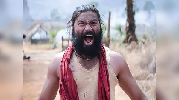 Dhanush in a character of multiple shades