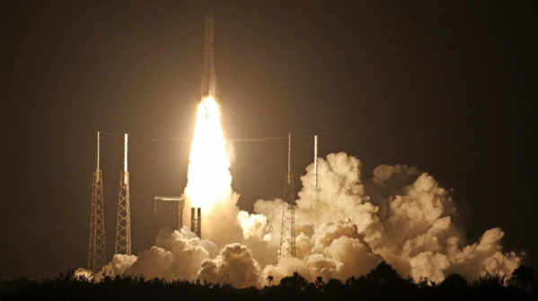 Astrobotic's lander soars on Vulcan's maiden flight