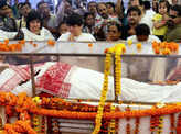 Bhupen Hazarika's last journey