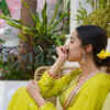 Article image for: Shraddha Kapoor channels her inner Marathi Mulgi in a neon green anarkali suit
