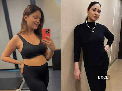 From Rubina Dilaik's drastic transformation to Disha Parmar's 17 days  postpartum weight loss: TV mommies' inspiring post pregnancy body  transformation