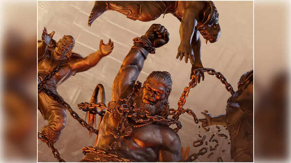 A mythical superhero as the protagonist