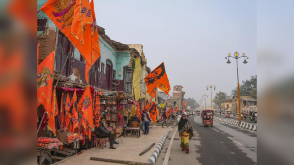Saffron wave engulfs Ayodhya