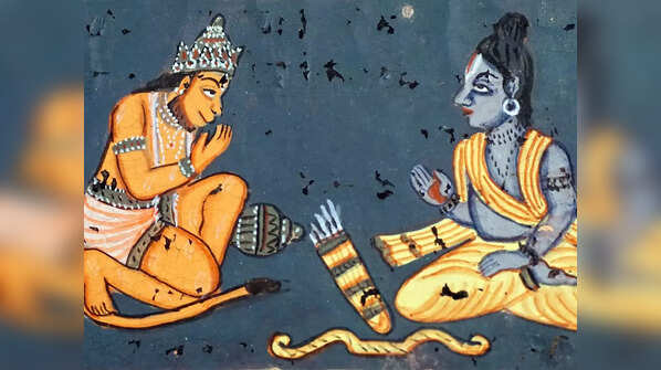 Respecting Lord Ram and Mata Sita